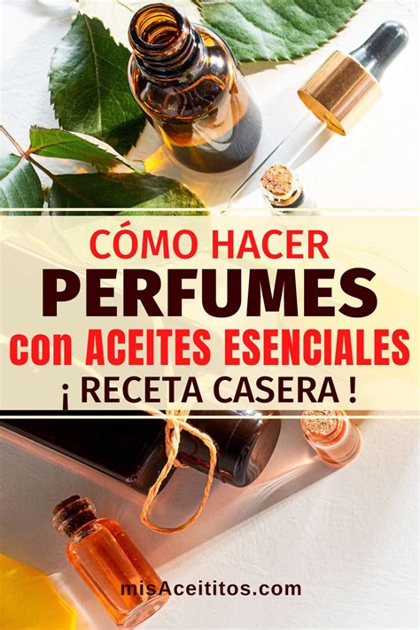 como hacer perfume con aceites esenciales